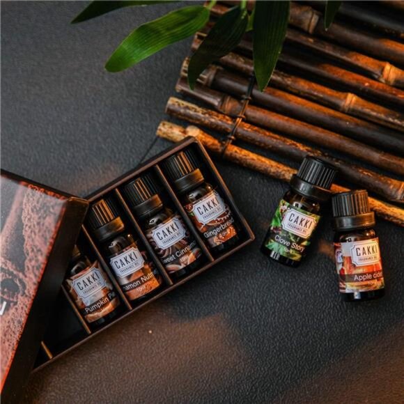 Essential Oils for Diffusers for Home, 6 x10ml, CAKKI Fragrance Oils Set - Picture 6 of 7